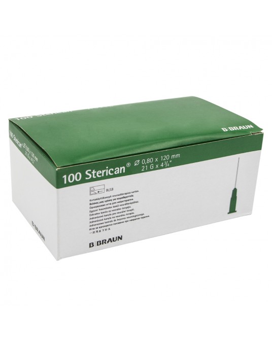 STERICAN 0.8x120mm 21G Injektionsnadeln, B.Braun (100 St.)
