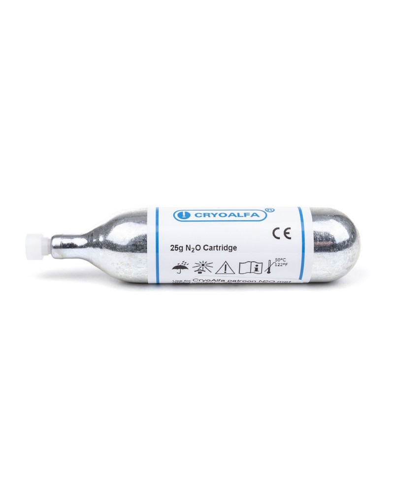 N2O Gaskartuschen für CryoAlfa Kryochirurgiegeräte LUX & SUPER N2O Gaskartuschen für CryoAlfa Kryochirurgiegeräte LUX & SUPER