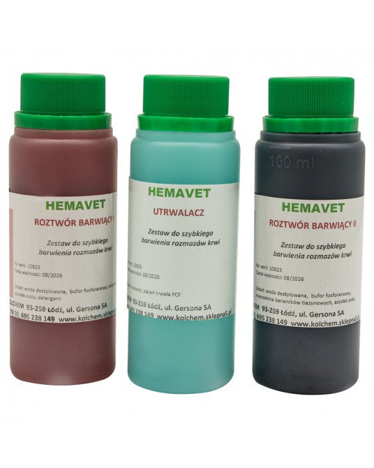 HEMAVET SCHNELLFÄRBUNG 3-er SET