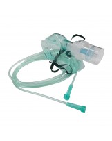 Sauerstoffmaske mit Drainage und Inhalator