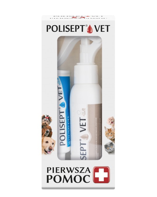 POLISEPT® Tierärztliches Erste-Hilfe-Set für Hund und Katze