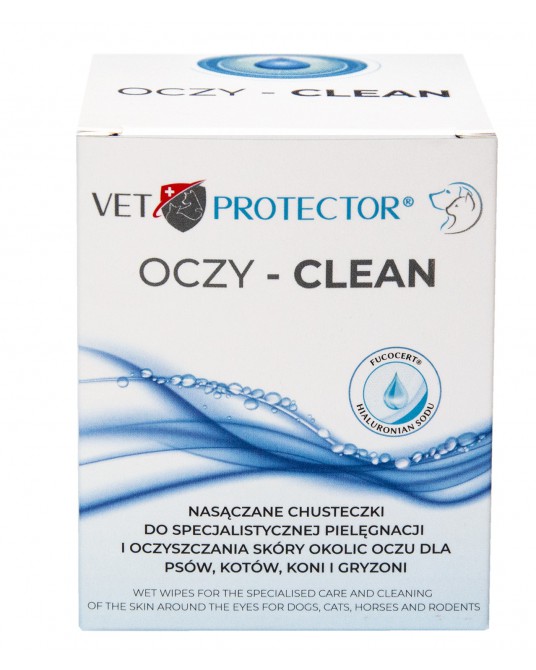 Vet Protector® Eyes - Clean Augenreinigungstücher für Hund und Katze, 20 St.