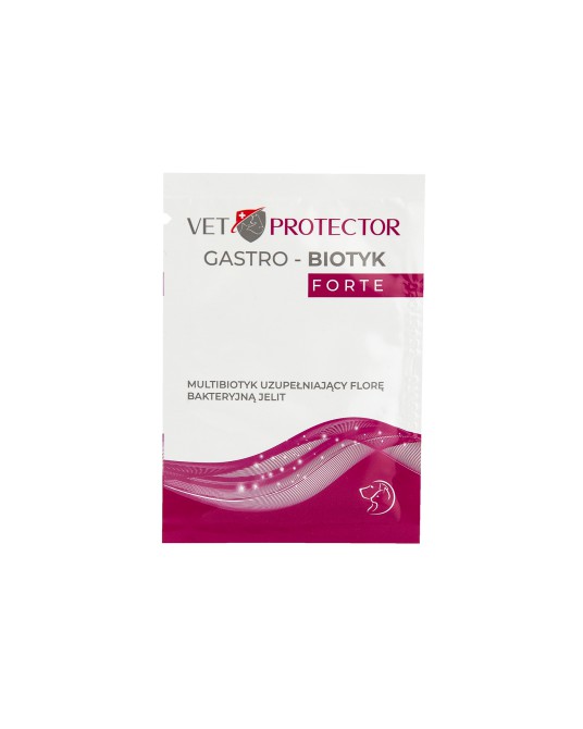 Vet Protector® Gastro - Biotic Forte Multibiotic für Hund und Katze, 3g