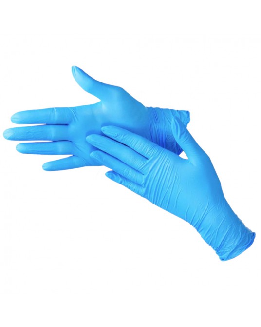 Handschuhe easyCARE aus Nitril puderfrei blau 100 Stk.