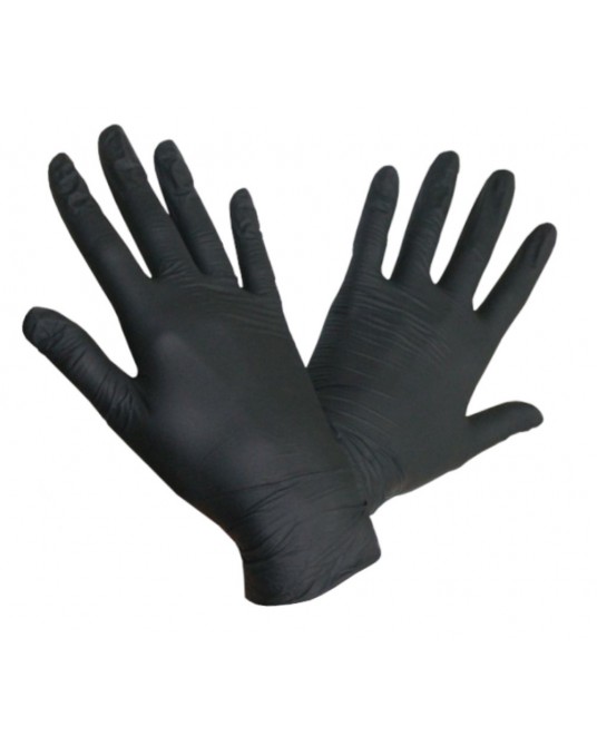 Maxter Nitril-Handschuhe schwarz
