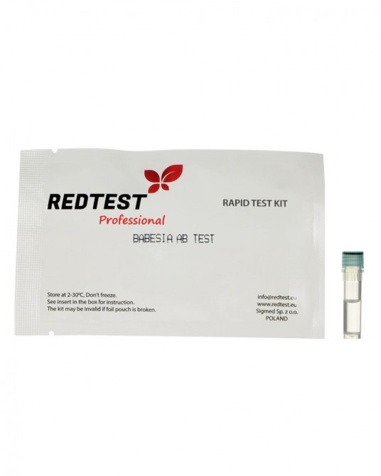 Redtest Schnelldiagnosetest Babesia Canis - Babesia Gibsoni für Hunde