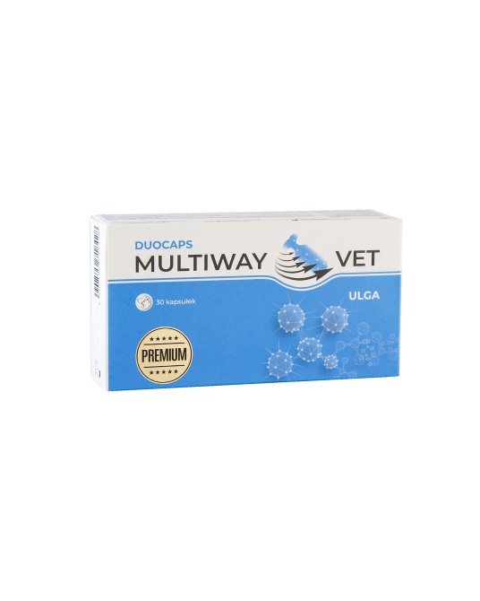 MULTIWAY VET® DUOCAPS RELIEF MAX zur Unterstützung bei der Linderung von Stress und Schmerzbeschwerde in Twist-Off 60 Kapseln