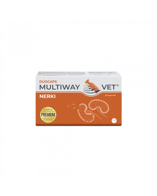 MULTIWAY VET® DUOCAPS KIDNEY Nierenpräparat für Hunde und Katzen in Twist-Off Kapseln 60 Tab.