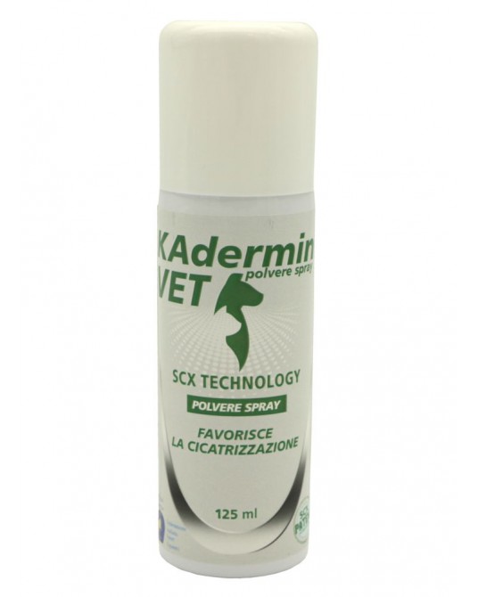 KAdermin Vet Pulverspray für Tiere für Wunden und Abschürfungen SCX Powder Spray 125 ml gültig bis 30.03.2026