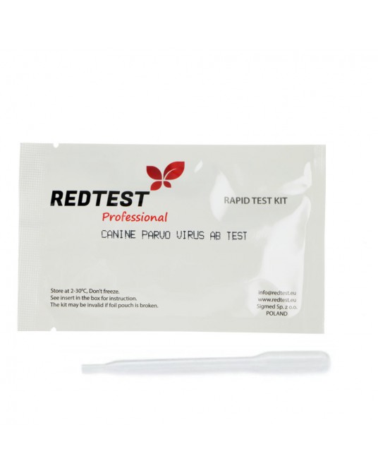 Redtest Schnelltest Parvovirus Ab für Hunde
