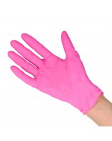 Handschuhe easyCARE aus Nitril puderfrei rosa 100 Stk.