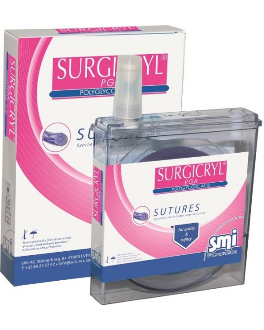 Surgicryl PGA SMI - Flachspule |USP 2| Länge 50m Ablaufdatum: 30.09.2026