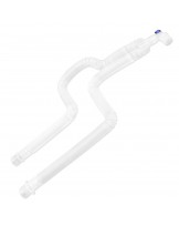 Restgasfilter-Anschlussrohr gewellt 50 cm