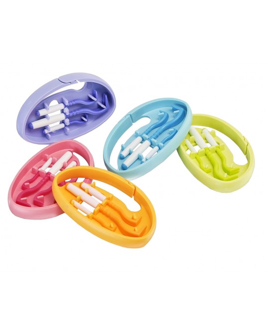 Tick Twister Clipbox TRIO mit 3 Zeckenhaken