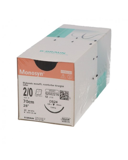 Monosyn® B. Braun, Rundnadel, 12er-Packung