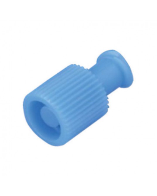 Combi-Stopper Katheterstopfen KD-Stop blau 100 St.