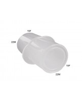 Gerader Verbinder Ø innen 15 mm / Ø außen 22 mm