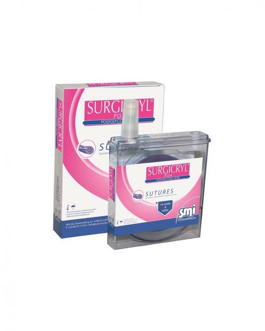 Surgicryl PGA Multifilament - Flachspule USP 2/0 EP 3 violett 15 m gültig bis 31,01.2026