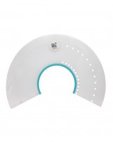 Postoperativer Schutzkragen Fit4Pets mit Druckknopf, blau