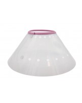 Postoperativer Schutzkragen Fit4Pets mit Druckknopf, rosa