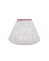 Postoperativer Schutzkragen Fit4Pets mit Druckknopf, rosa