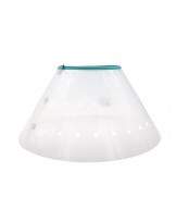 Postoperativer Schutzkragen Fit4Pets mit Druckknopf, blau