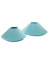 Postoperativer Halskragen Fit4Pets für Nagetiere mit Klettverschluss, blau