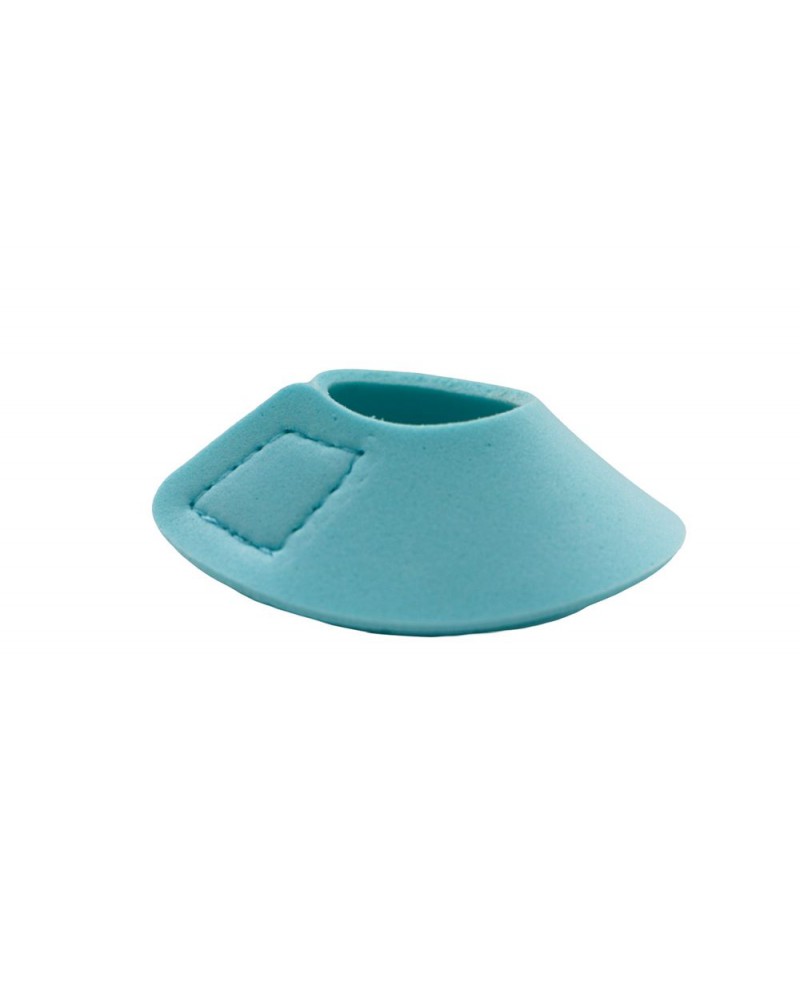 Postoperativer Halskragen Fit4Pets für Nagetiere mit Klettverschluss, blau