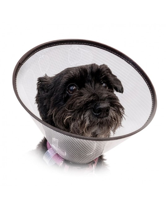 Schutzkragen für Hunde und Katzen mit Klickverschluss und weichem Rand