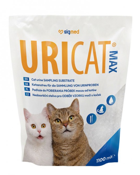 Perlenstreu zur Urinprobengewinnung Uricat Max 1,1 l