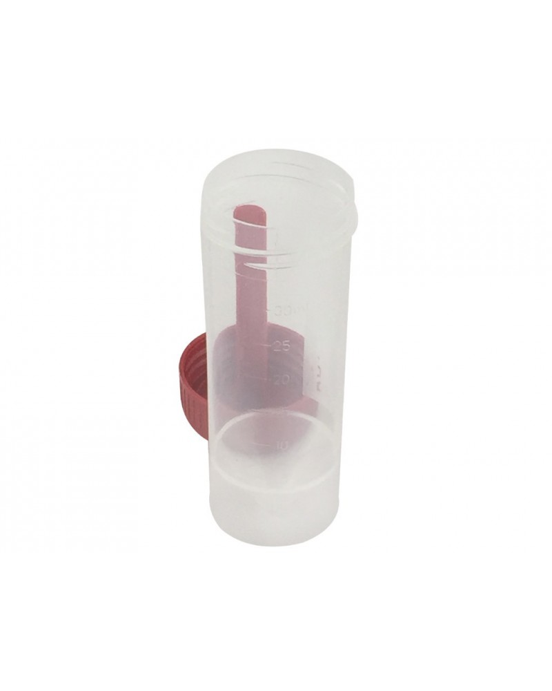 Kotprobenröhrchen mit Löffel 30ml unsteril 100 St. Kotprobenröhrchen mit Löffel 30ml unsteril 100 St.