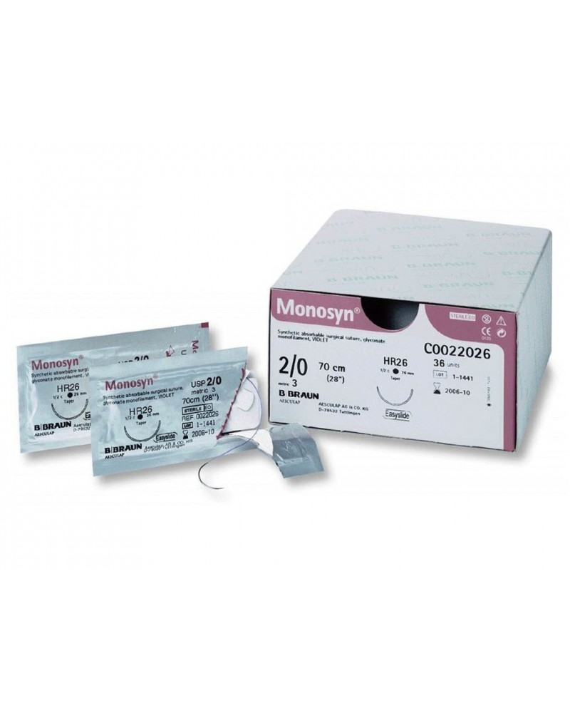 Monosyn B.Braun HR Nadel violett 36 St. Monosyn B.Braun HR Nadel violett 36 St.