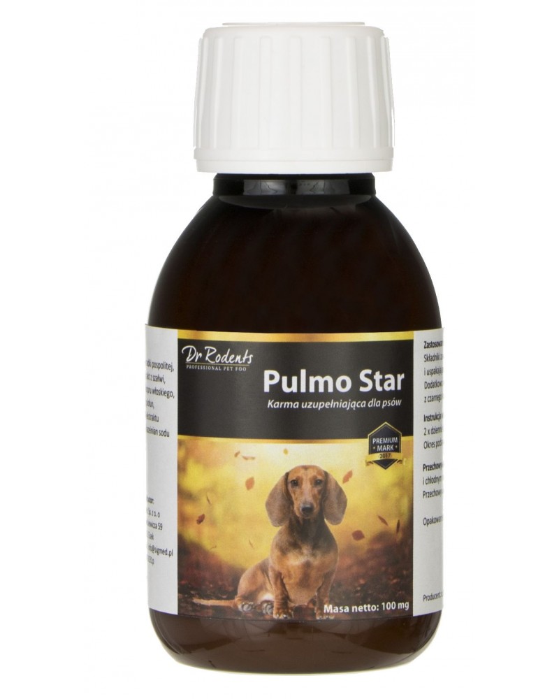 Karma uzupełniająca dla psów Pulmo Star Karma uzupełniająca dla psów Pulmo Star