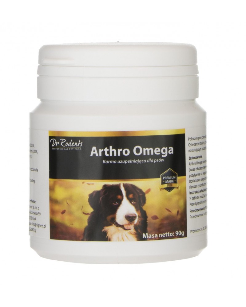 Karma uzupełniająca dla psów Arthro Omega Karma uzupełniająca dla psów Arthro Omega