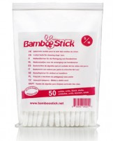 BambooStick® Wattestäbchen zur Ohrenpflege bei Hunden – 50 Stück
