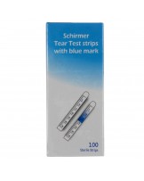 Schirmer Teststreifen Mark-Blue, blau einfärbend 100er-Packung