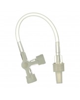 Dreiwegehahn KD-LINE mit 10 cm Verlängerung, 50 St.