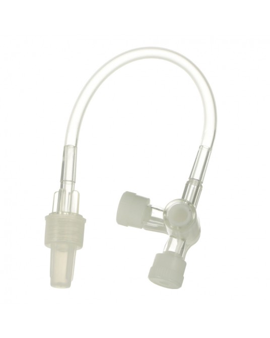 Dreiwegehahn KD-LINE mit 10 cm Verlängerung, 50 St.
