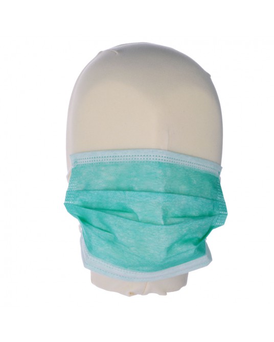 Medizinische 3-lagige Maske, Mundschutz mit Gummibändern, Typ II R
