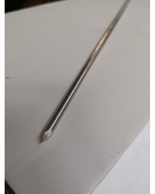 Steinmann Nägel: Trokar-Rund mit ganzem Gewinde, 30cm, Ø 5,0mm (10 St.)