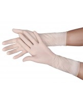 Puderfreie Latex-OP-Handschuhe, 50 Paar