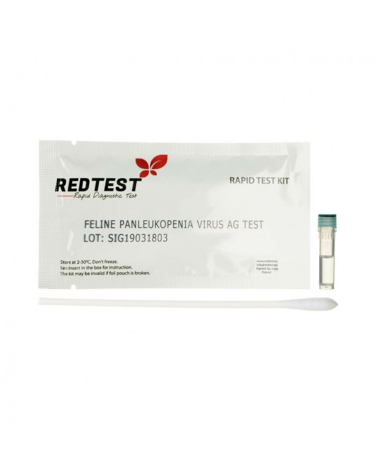 Redtest Schnelltest Panleukopenie für Katzen