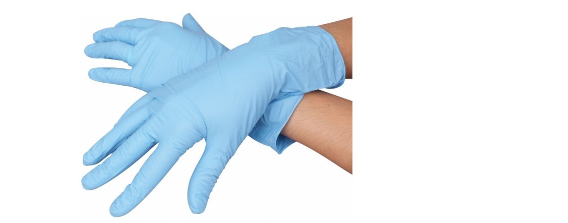 shermond p2760af/S steril puderfrei Nitril Handschuhe Größe 7/S 100 Stück Blau 