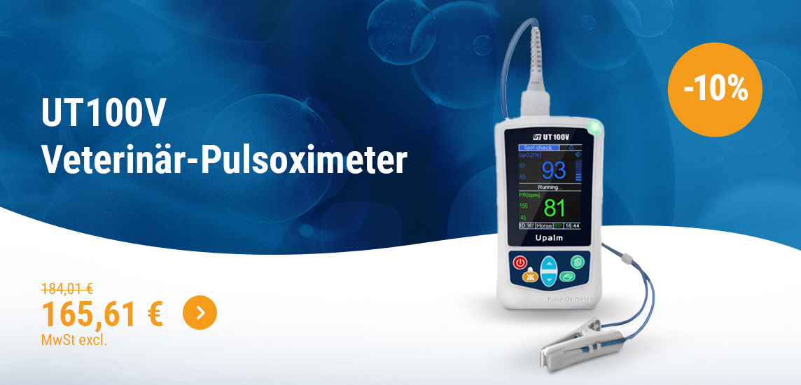 UT100V_Veterinär_Pulsoximeter